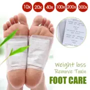 Detox Foot Patches Pad Natural Plant Toxin Removal Sticky Adhesives100/200/300