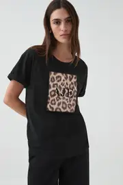 Isabella Leopard Tee