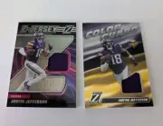 2x - 2024 Zenith Panini Justin Jefferson Jersey Patch Z-Jersey & Color Guard