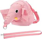 Yardwe 1Set Lost Elephant Backpack with Safety Leash for Lightweight and Comfortable Backpack with Leash for Outings and Outdoor Activities