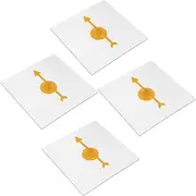 KOMBIUDA Educational Math Fidget Set 4pcs Dry Erase for Classroom Teaching and Games