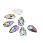 50 Pcs Resin Flatback Nail Crystals Bead Decor Clothing Decorate