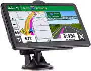 GPS Navigator for Car, Latest 2025 Map 7 Inch Touch Screen Car GPS 256-16GB, Voi