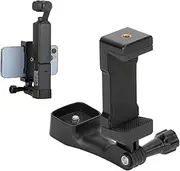 EUGOOCX Expansion Phone Clip Holder for DJI OSMO Pocket 3, Front Smartphone Bracket with 1/4 Screw Adapter Compatible with Pocket 3 Camera