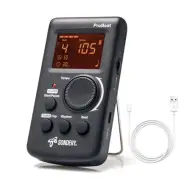Digital Metronome for Guitar Piano Drum and All Instruments with Timer, Engli...