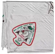 1969 Bert Adams Scout Reservation Atlanta Area Council BSA Neckerchief [PL854]