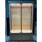 【台灣製】原木色玻璃櫃 公仔展示櫃 公仔玻璃櫃 模型展示櫃