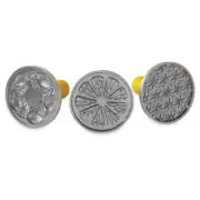Nordic Ware Excellent Quality Lightweight Compact Citrus Cookie Stamps 3"