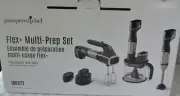 Pampered Chef FLEX+ MULTI- PREP Set - Mixer + Immersion Blender + Processor in 1