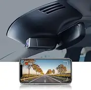 Fitcamx 4K Dash Cam Suitable for Volvo XC40 2021 2022 2023 2024 (Model B), Integrated OEM Style, 2160P UHD Video, Loop Recording G-Sensor, Night Vision, WiFi & APP Control, Easy to Install, 64GB Card