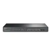 TP-Link SG3210XHP-M2 JetStream 8-Port 2.5GBASE-T and 2-Port 10GE SFP+ L2+ Managed Switch with 8-Port PoE+ 2xFan Rack Mountable IGMP Snooping,Omada SG3210XHP-M2