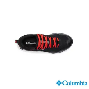 【Columbia 哥倫比亞官方旗艦】男款-FACET™75 Outdry防水超彈力健走鞋-黑色(UBM85380BK/HF)