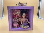 VALLEY OF THE DOLL Collage Art ShadowBox Altered art DOLL riot grrrl kinderwhore