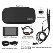 DS100 250MSa/s 50M Mini Oscilloscope 3.5"Digital Oscilloscope 2CH Basic Version