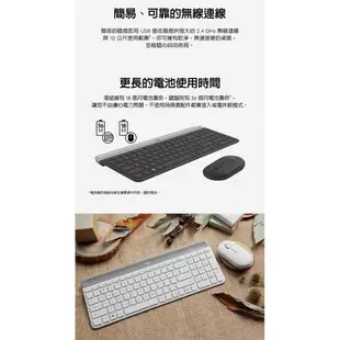 Logitech羅技 MK470 無線鍵鼠組/無線/靜音/超薄/Nano接收器/原價屋