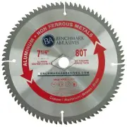 TCT 7-1/4 Inch Circular Saw Blade, Tungsten Carbide Tipped Non Ferrous Metal ...