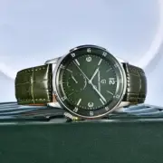 42MM PAGANI DESIGN 1790 Automatic Men Watch Leather 100M Waterproof Sapphire NEW
