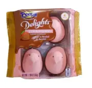 Strawberry Marshmallow Chicks Dipped in Decadent Milk Chocolate Peeps DELIGHTS