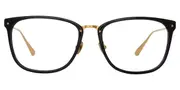 Linda Farrow CASSIN LFL1457 C3 Men's Glasses Black Size 55 - Private Health Rebate - Blue Light Block Available
