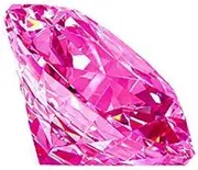 [DENMOUS] 14.25 Ratti 13.96 Carat Pink Zircon Stone American Diamond Original Certified Faceted Cut Loose Gemstone for Men and Women-AMZ2219, Small, Sterling Silver