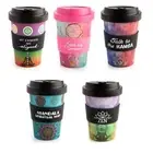 Crystal Wonderland Eco-to-Go Bamboo Coffee Tea Eco Friendly Reusable Cup 470ml