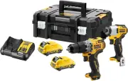 12V Sub-Compact Impact Hammer Drill and Driver Kit