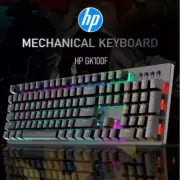 HP Mechanical Gaming Keyboard Wired RGB LED Backlit Game Keyboards For PC MAC