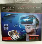 Black Series Smartphone 360 Degree Virtual Reality Headset w/ Head Strap NEW