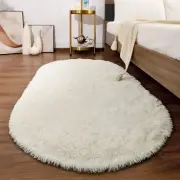 Softlife Fluffy Rugs for Bedroom, Shag Cute Area Rug for Girls and Kids Baby