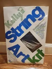 Kelly's String Art Kit Vintage 1976 8244 Regatta Sail Boat Art 16x24" NEW SEALED