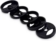 SUIOPPYUW 5 Pieces Record Adapter Removable Professional Turntable Phonograph Music Musical Instrument Recorder Part Accessories