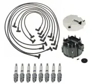 ACDelco Ignition Kit Distributor Rotor Cap Wire Spark Plugs For Corvette 5.7 V8