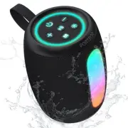Portable Bluetooth Speaker, Powerful Stereo Sound Small Wireless Speaker with...