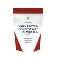 在飛比找大樹健康購物網優惠-（保健滿額折）【Tryall】濃縮乳清蛋白-泰式奶茶（500
