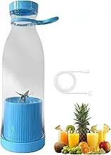 Appreciarel Blender, 400mL Smoothie Blenders, Portable Blenders with Stainless Steel Blades, for Fruit Smoothies and Shakes, USB Charging (B)