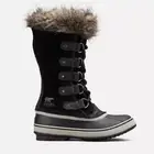 NWT SOREL JOAN OF ARCTIC Women's Waterproof Duck Boot Black / Quarry Size 8