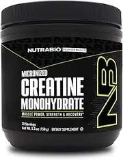 NutraBio Creatine Monohydrate - 150 Grams