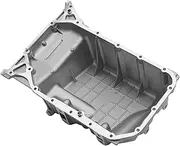 X AUTOHAUX No.11200RRBA00 Engine Oil Pan Oil Pan Sump Transmission Oil Pan for Honda Civic Si 2.0L 2006-2011 Aluminum Silver Tone