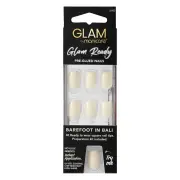Glam Ready by Manicare Pre-Glued Nails (Barefoot in Bali) X 30