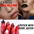 Clubday Velvet Lipstick Daily Makeup Lasting Colored Pearl Lipsticks Lipstick