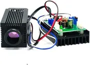 Focusable 1600mW 808nm Infrared IR Focus Dot Point Laser Module w TTL & 12V Power Supply