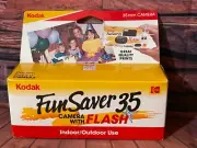 Kodak FunSaver 35mm Single Use Film Camera Expires 7/2024