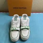 Size 11M - Louis Vuitton Trainer Green Mesh SZ 11US Style 1A98V1