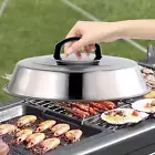 Round Basting Cover Stainless Steel Griddle Accessories Griddle 12.2inch