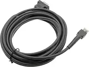 Vsdampj Battery Cable Compatible with Symbol LS4007i, DS6878, DS3400, DS3408, DS3478, DS3508, DS3578, DS4208, DS6608, DS6700, DS6707, DS6708, fit P/N: RJ45, CBA-U01-S07ZAR