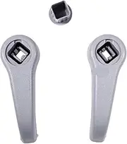 1Pair Seat Recliner Adjustment Lever Pull Handle Height Adjuster 7701470827, for Renault, Clio MK2 Twingo MK1 98-08 Seat Recliner Handle