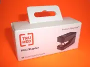 TRU RED MINI STAPLER 10 SHEET CAPACITY TR58084 COMPACT SIZE