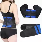 Adjustable Neoprene Double Pull Abdominal Support Lower Back Belt Brace