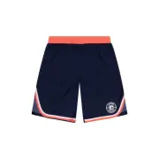 NEW AND1 Blue/Orange Basketball Hoop Shorts Mens Small Breathable 10" Inseam