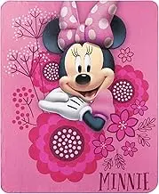 Disney's Minnie's Bowtique, So Many Bows Fleece Throw Blanket, 45" x 60", Multi Color